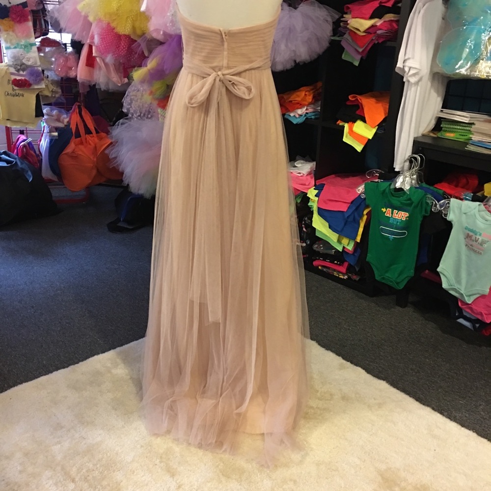 PROM dress Champagne tulle dress - Picture 4 of 5